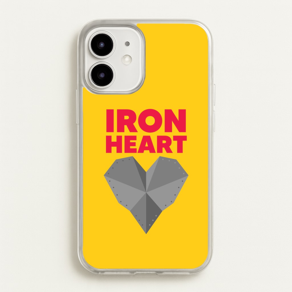 Metal Heart iPhone 12 Mini Case