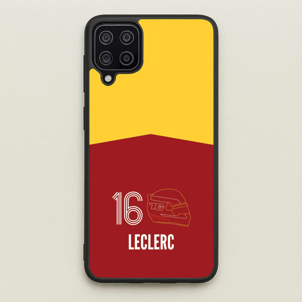 Leclerc Helmet 2026 Galaxy A12 Case