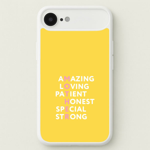 Mother Anagram iPhone 17 Air Case