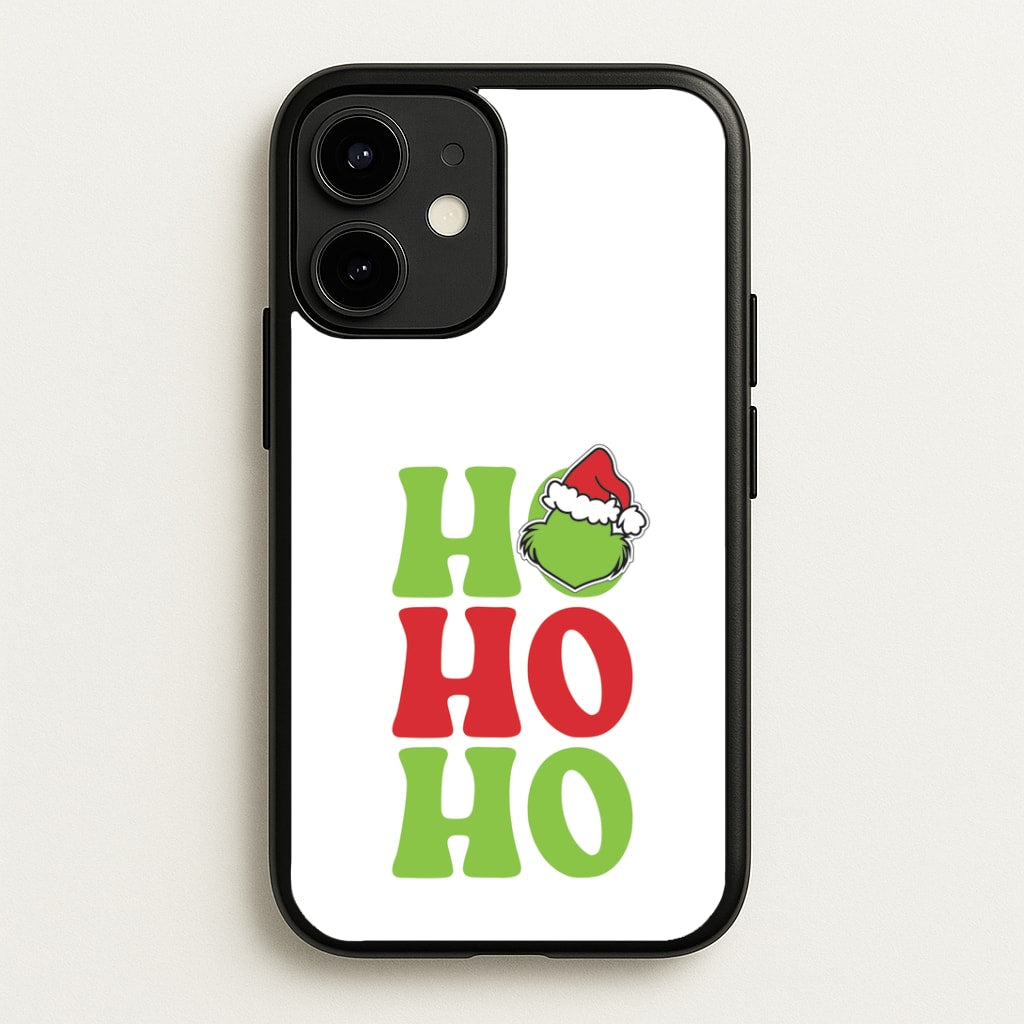Green Ho Ho Ho iPhone 12 Mini Case