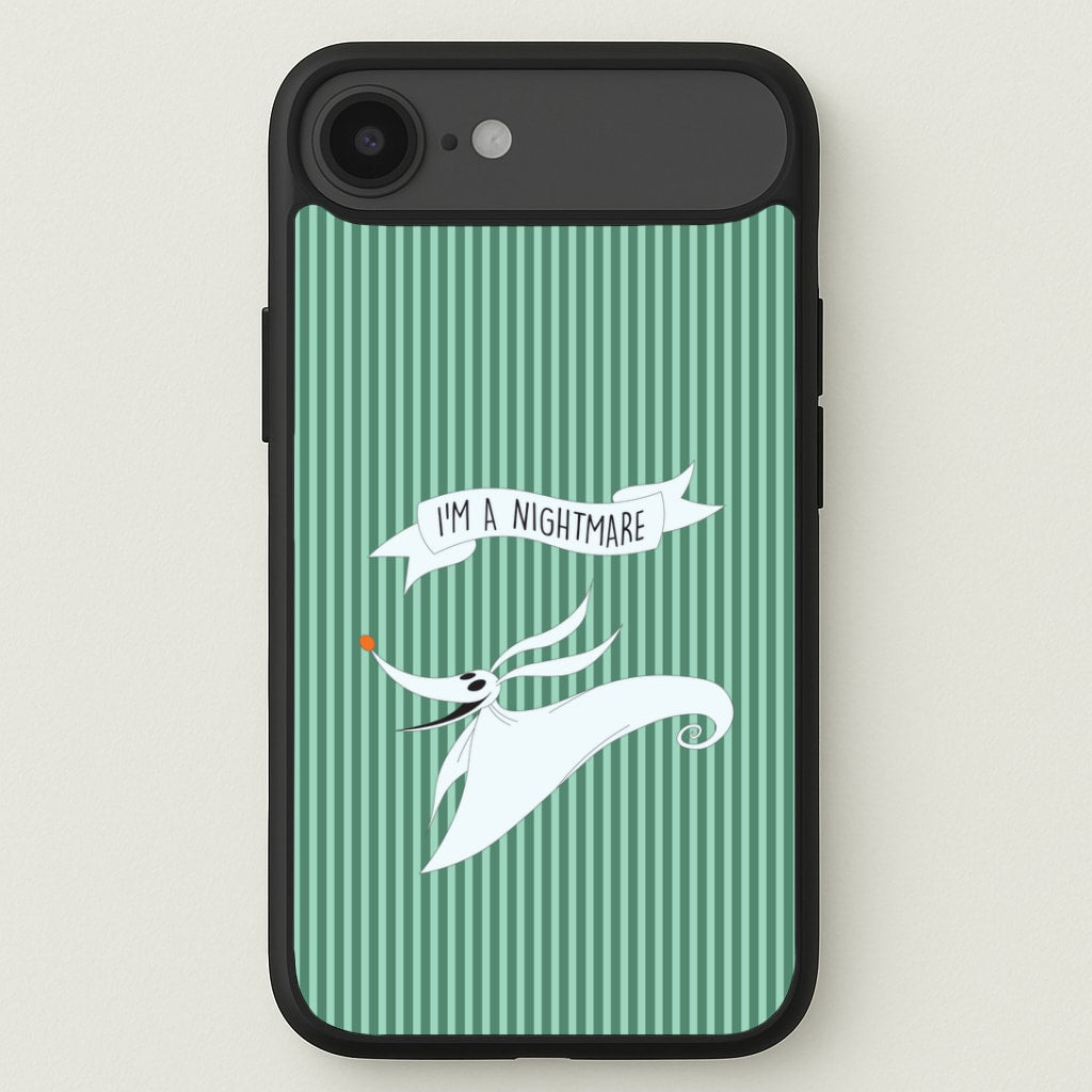 Stripey I'm A Nightmare iPhone 17 Air Case