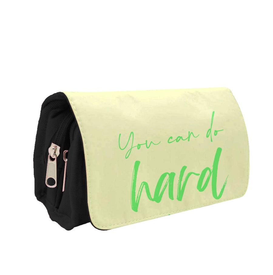 You Can Do Hard Things - Aesthetic Quote Pencil Case