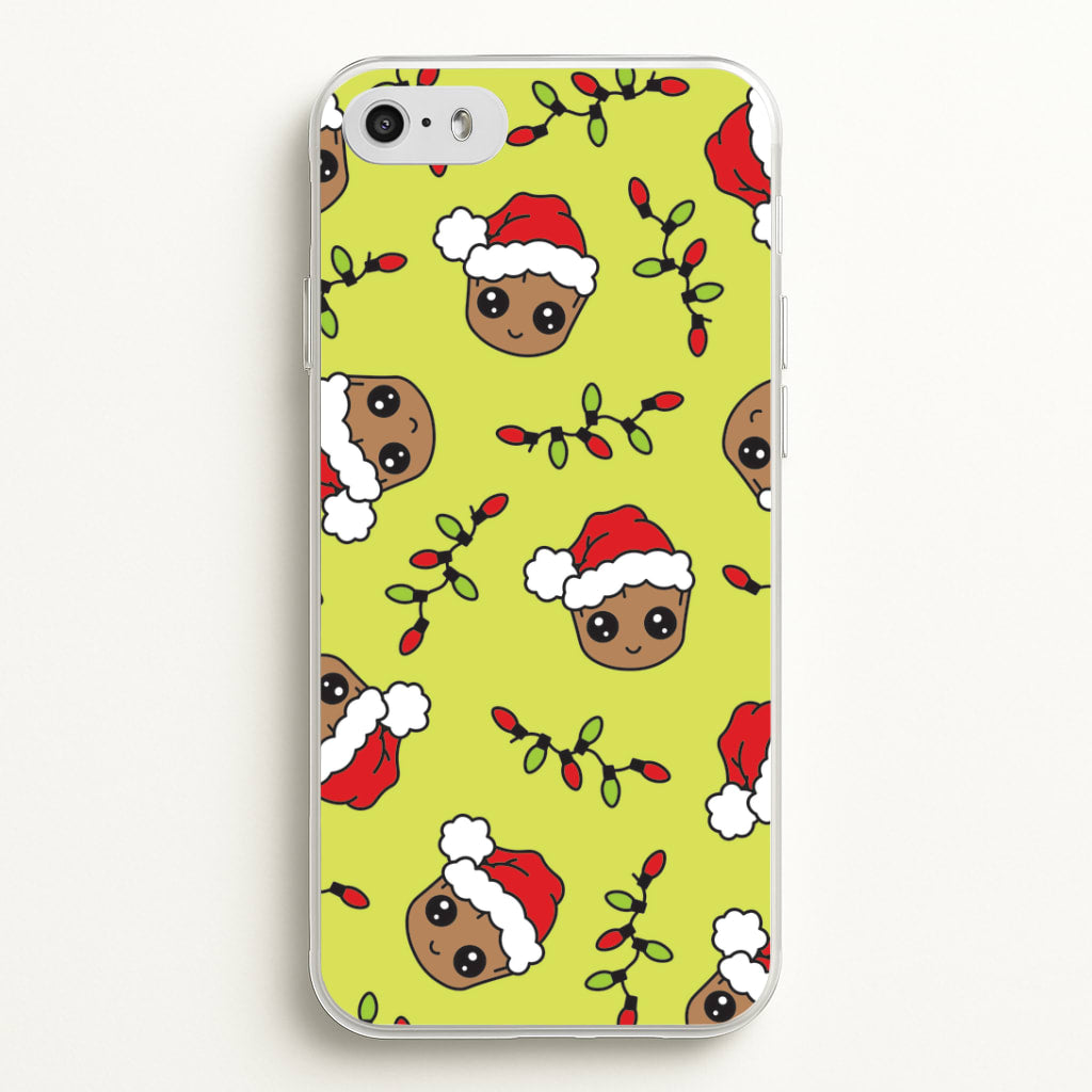 Christmas Tree Hero Pattern iPhone 5 / 5s / SE 2016 Case