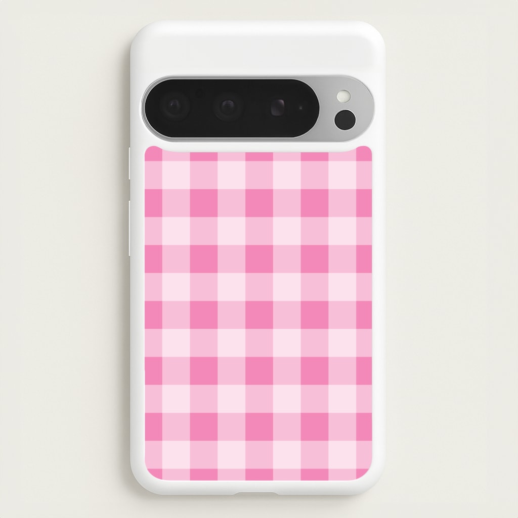 Strawberry Gingham Google Pixel 9 Pro XL Case