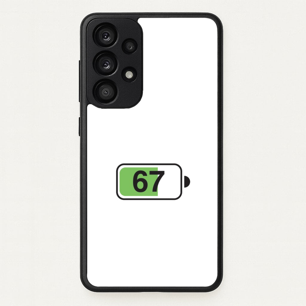 6 7 Battery Galaxy A33 Case