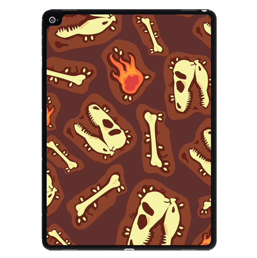 Bones And Skulls - Dinosaurs iPad Case