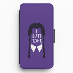 I Hate People Flip / Wallet Phone Case