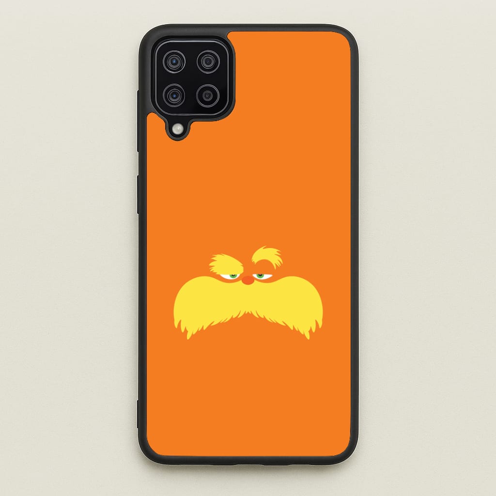 Orange Tree Creature Face Galaxy A12 Case