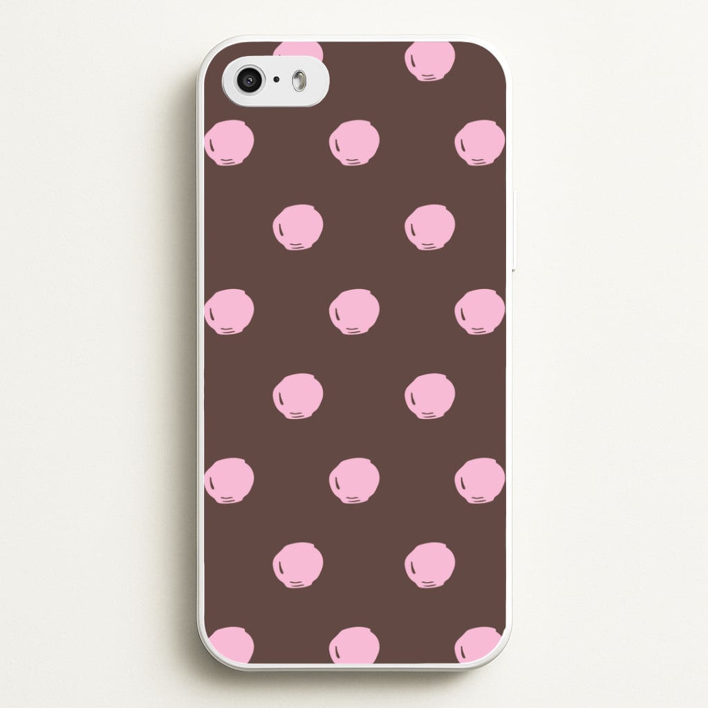 Chocolate & Strawberry Buttons iPhone 5 / 5s / SE 2016 Case