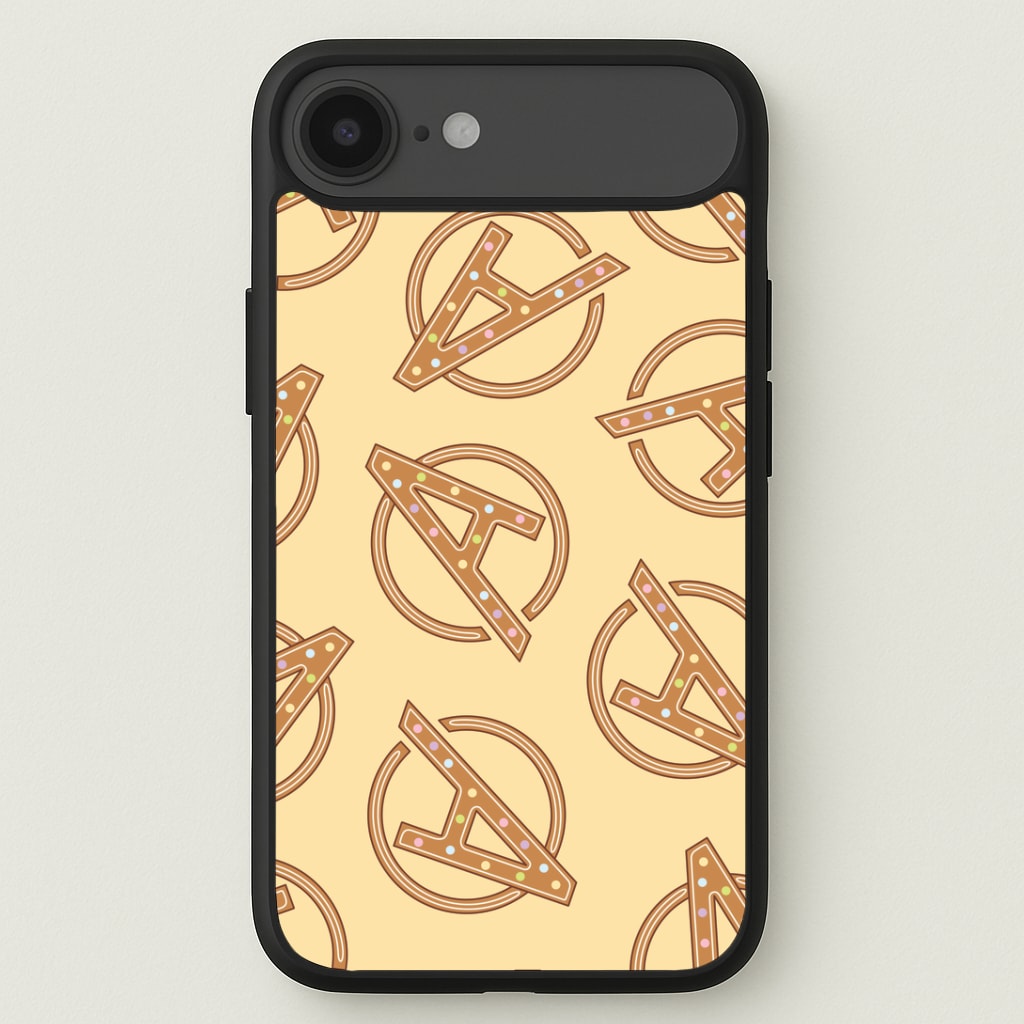 Superhero Team Gingerbread Pattern iPhone 17 Air Case
