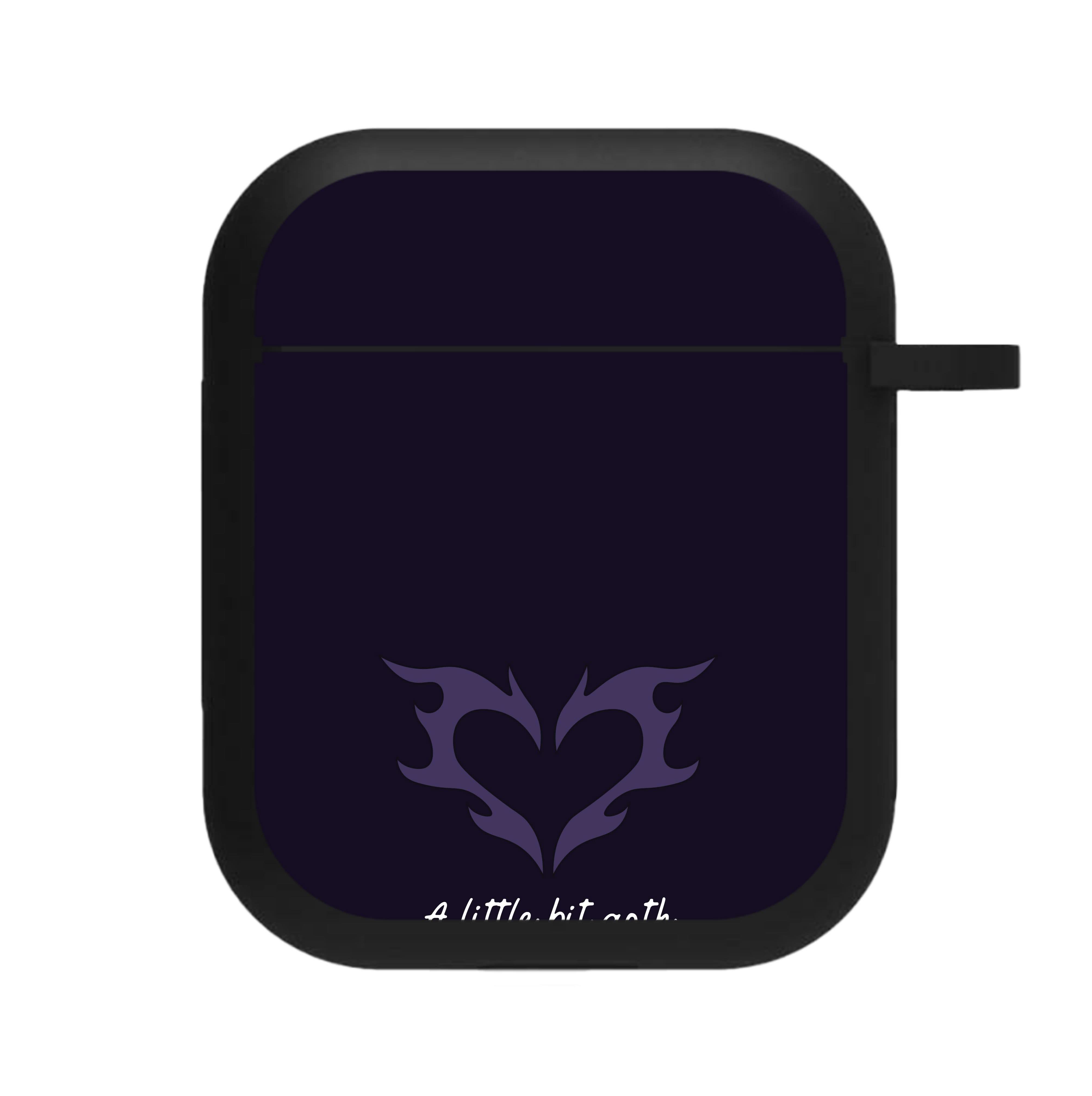 A Little Bit Goth Purple AirPods Case