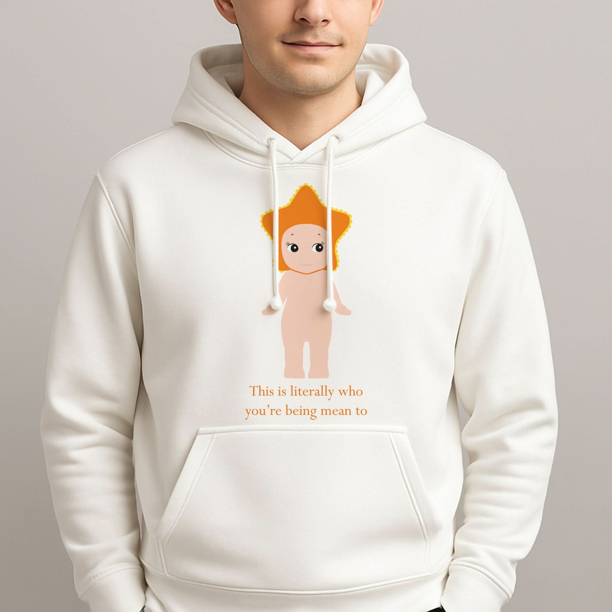 This Is Literally Who You're Being Mean To Mens Hoodie