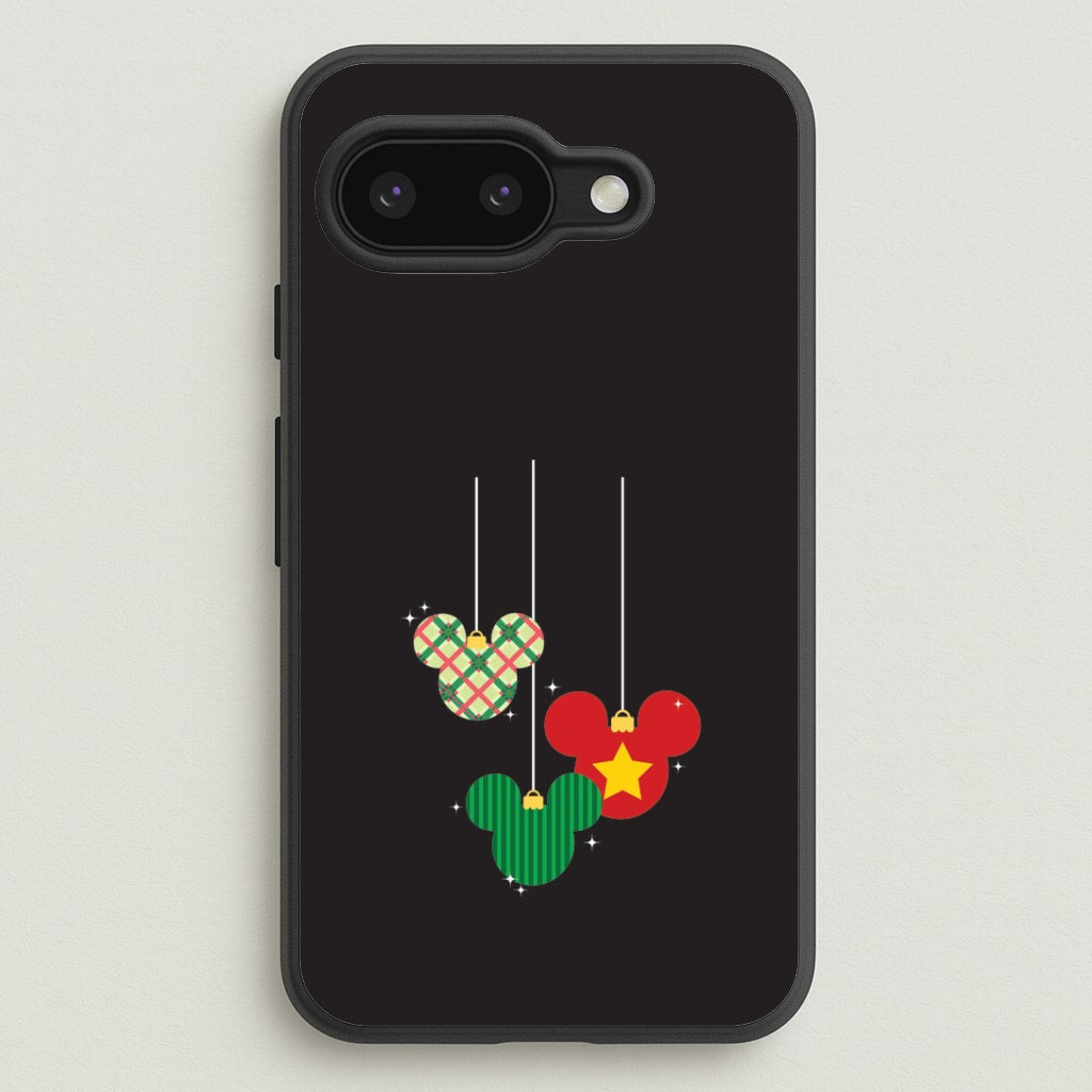Cartoon Mouse Hanging Baubles Google Pixel 9a Case