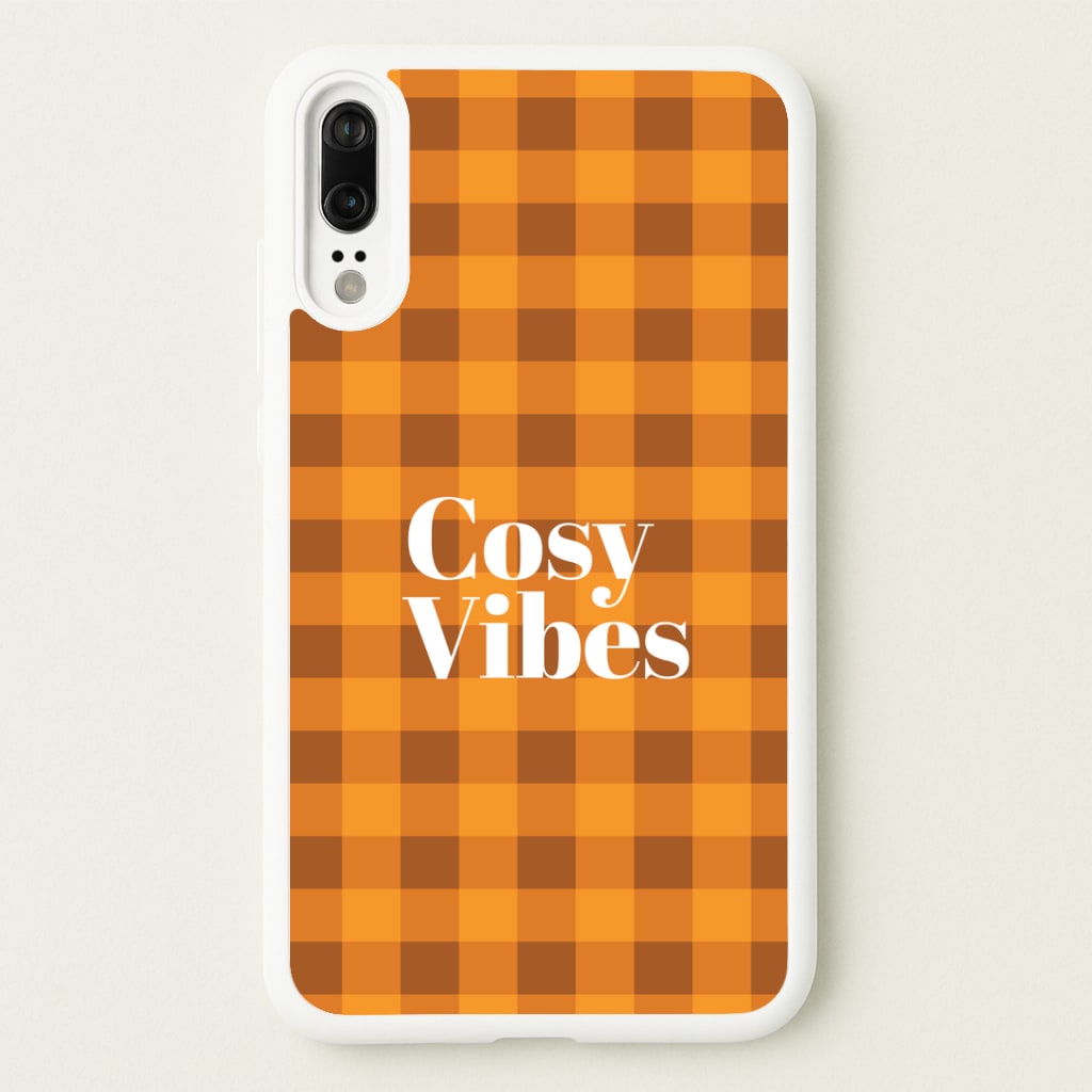 Checkered Cosy Vibes Huawei P20 Case