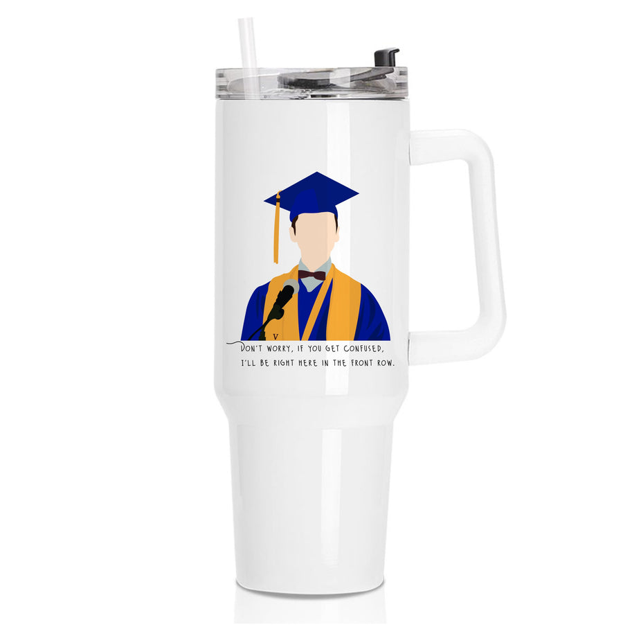 I'll Be Right Here In The Front Row - Young Sheldon Tumbler