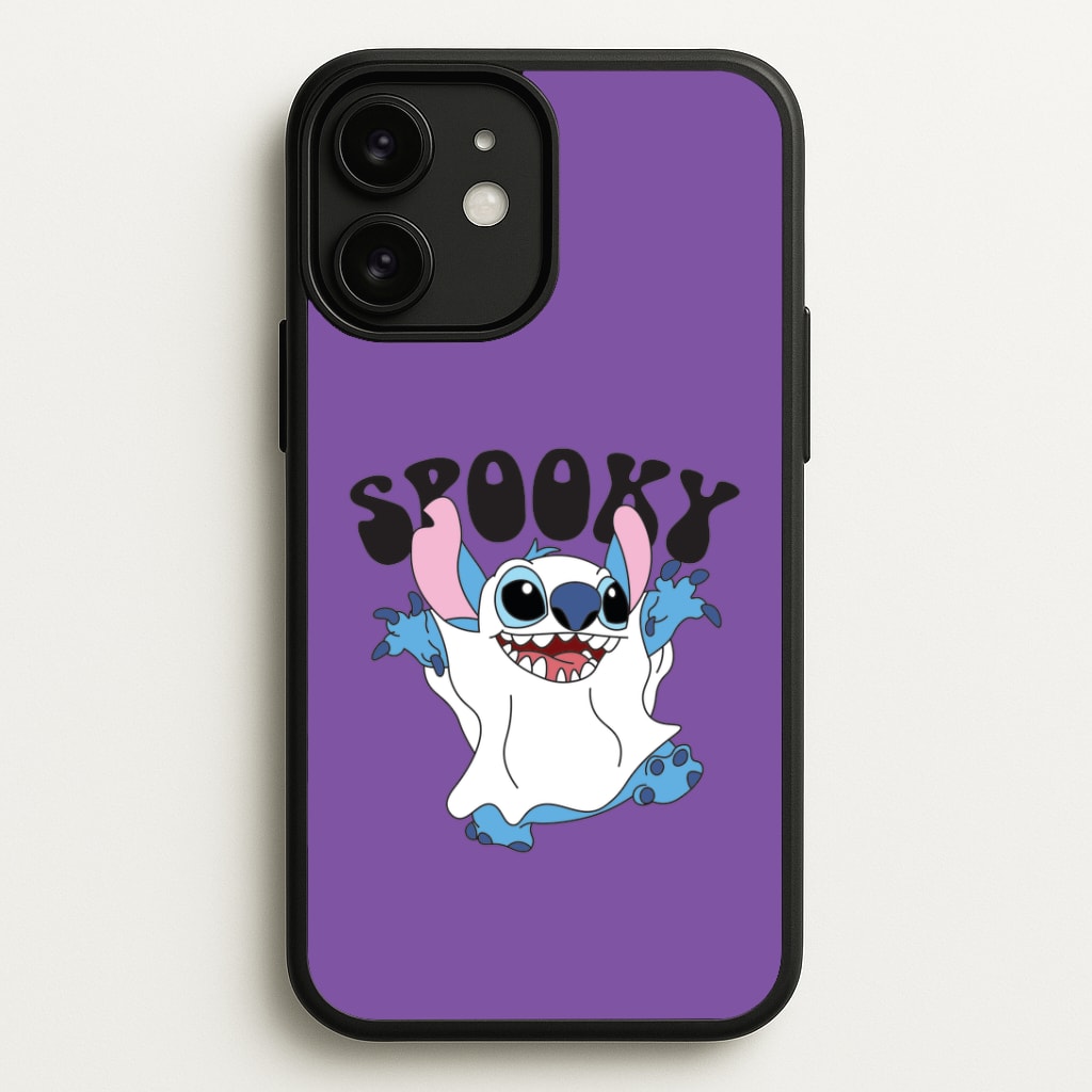 Spooky Cute Blue Alien iPhone 11 Case