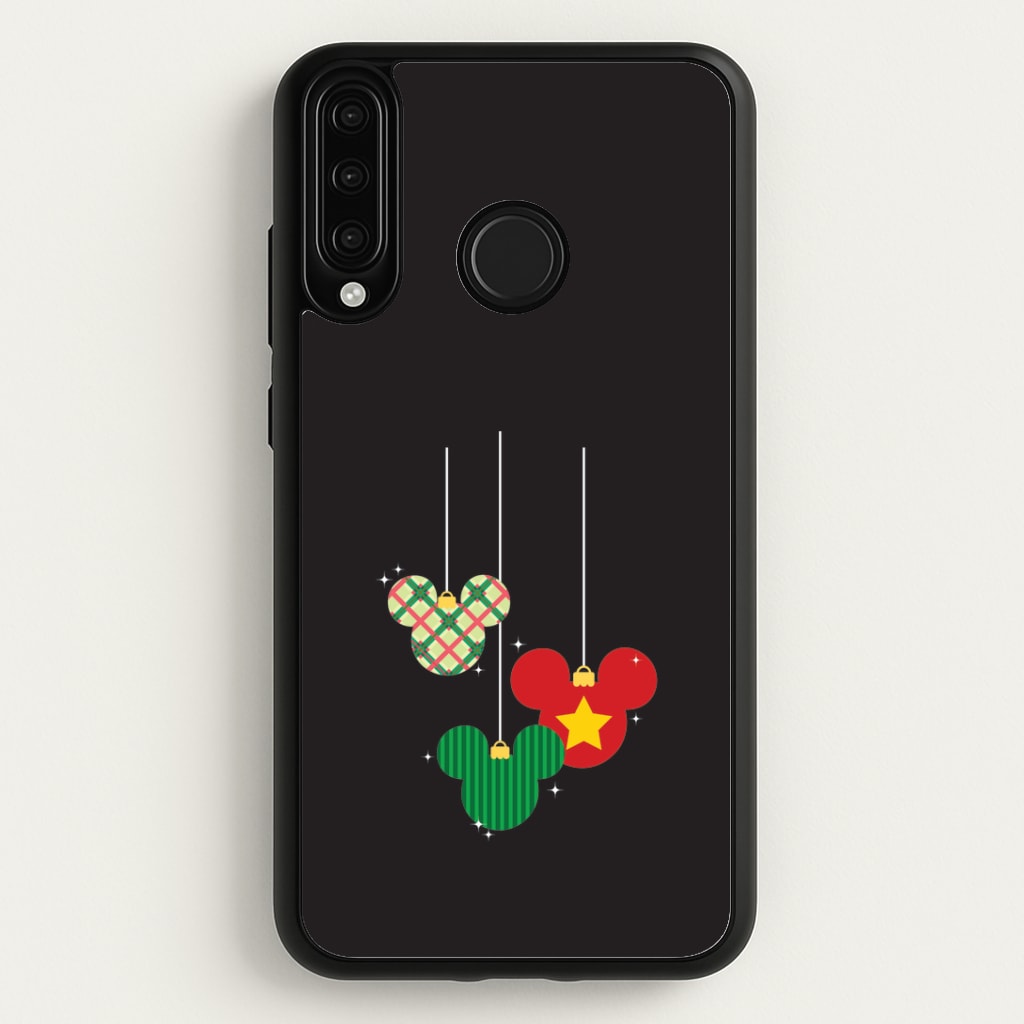 Cartoon Mouse Hanging Baubles Huawei P30 Lite Case