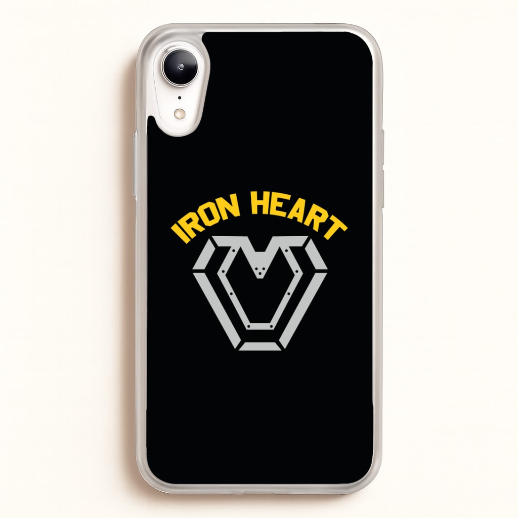 Metal Hero Heart iPhone XR Case