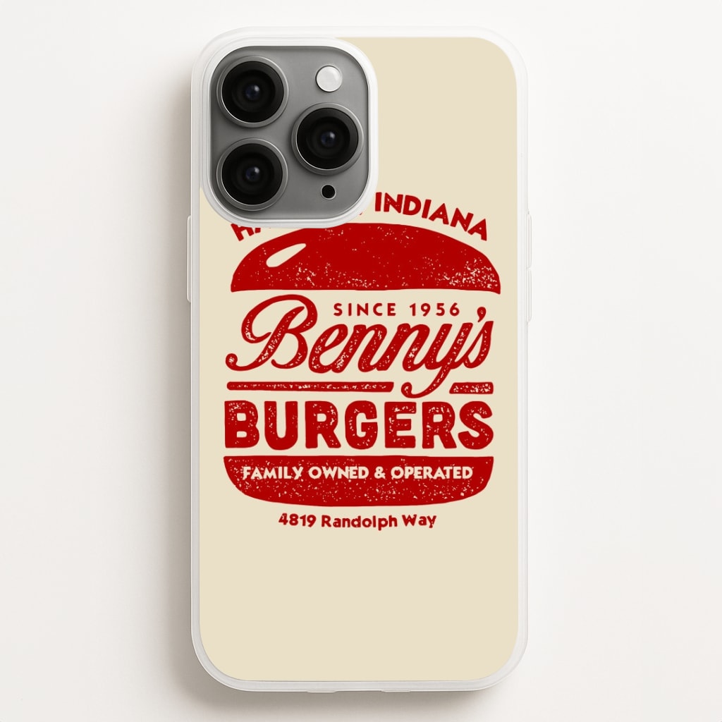 Benny's Burgers Phone Case for iPhone, Samsung Galaxy and Google Pixel