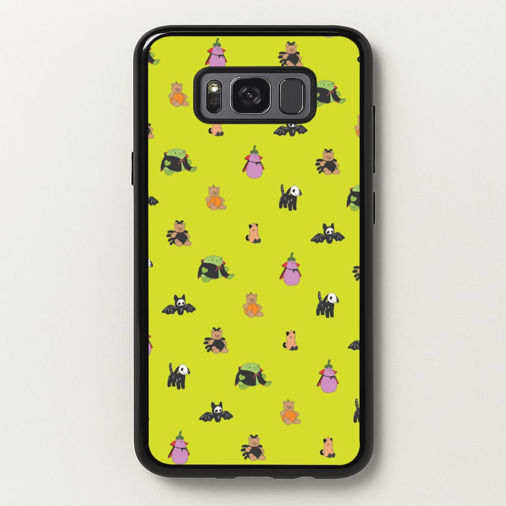 Halloween Plushies Pattern III - Halloween Galaxy S8 Plus Case