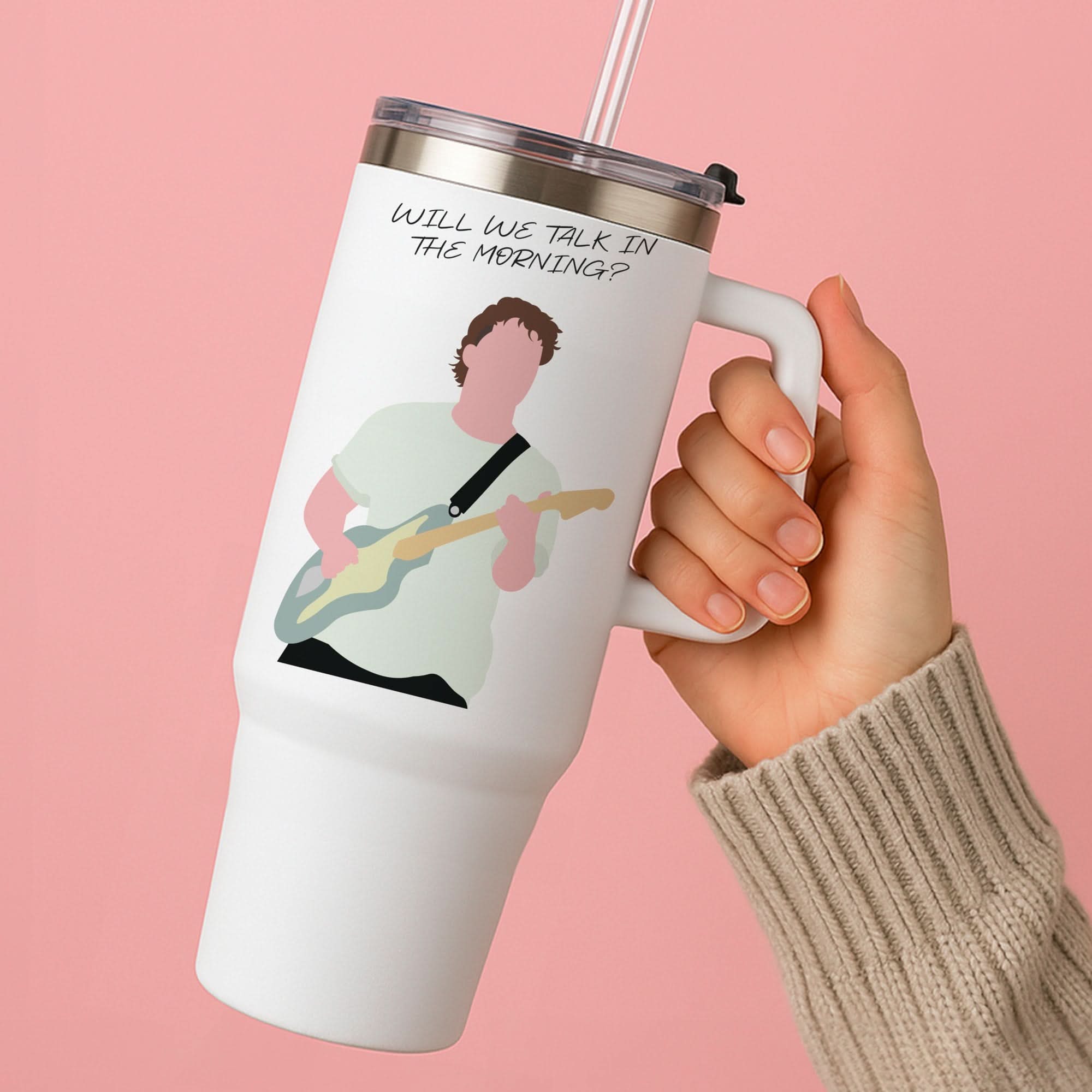 Will We Talk In The Morning Yellow Tumbler