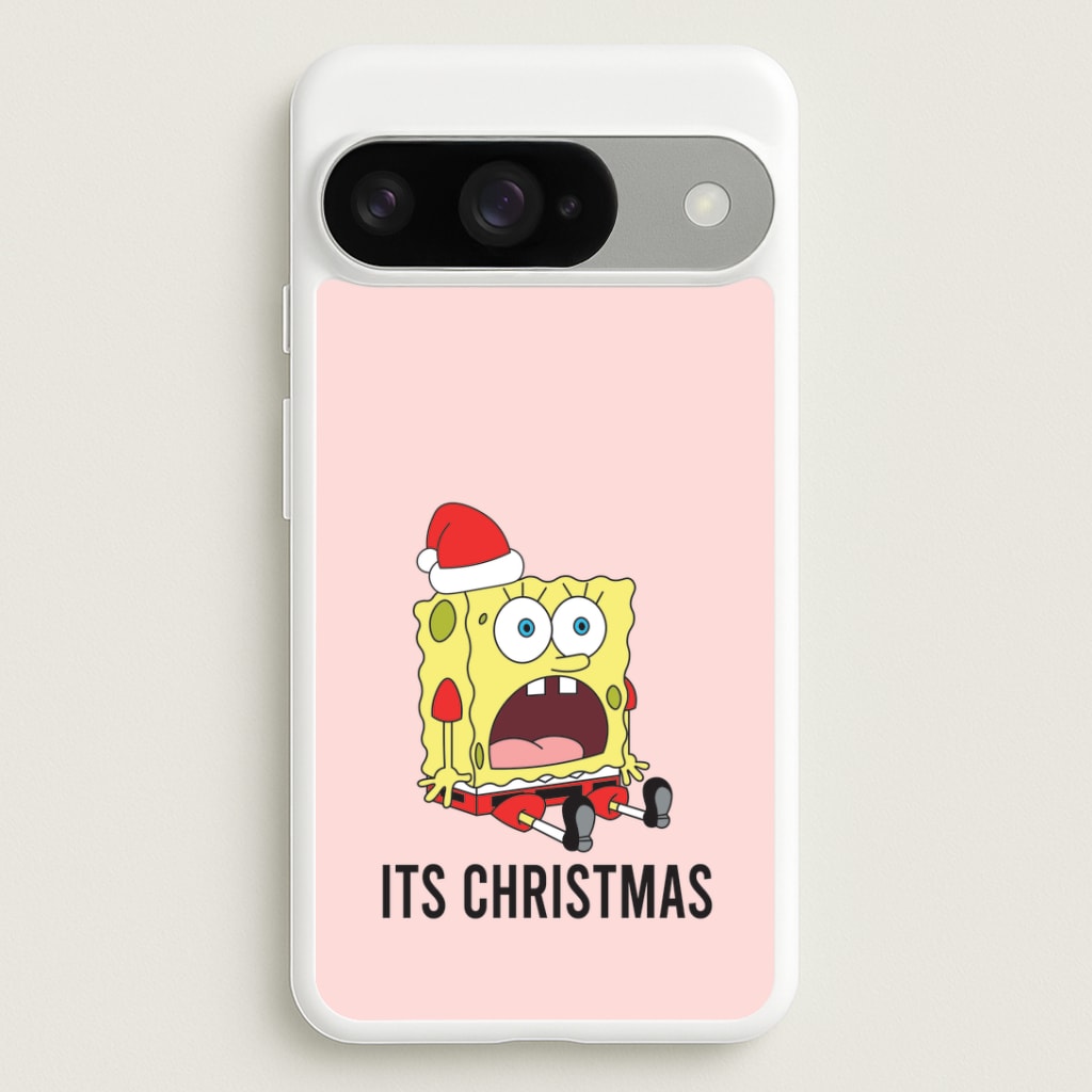 It's Christmas Cartoon Sponge Google Pixel 10 / 10 Pro Case