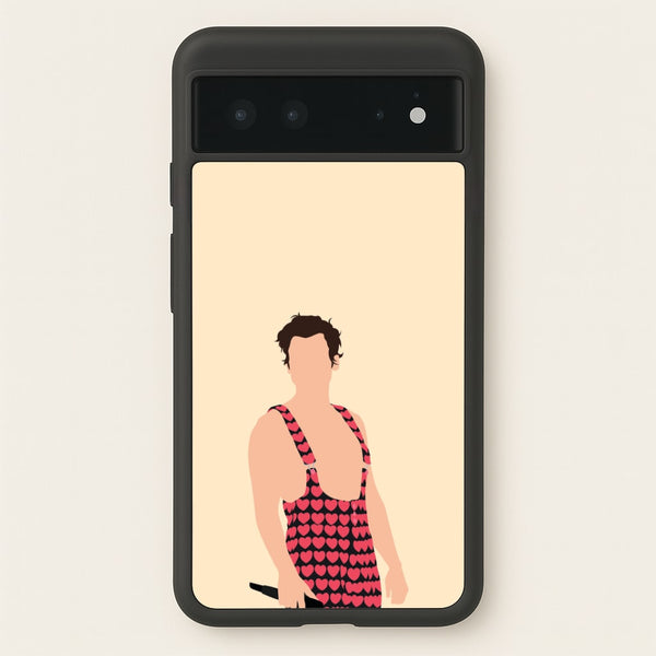 Harry Heart Jumpsuit Google Pixel 6 Case