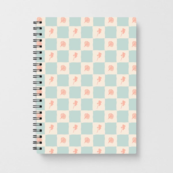 Patchwork Floral Pattern Notebook