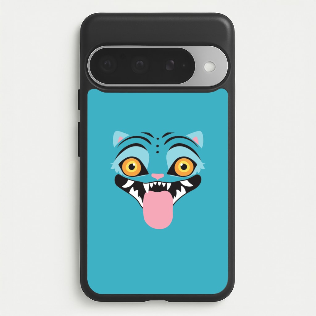 Demon Cat Face Google Pixel 10 Pro XL Case