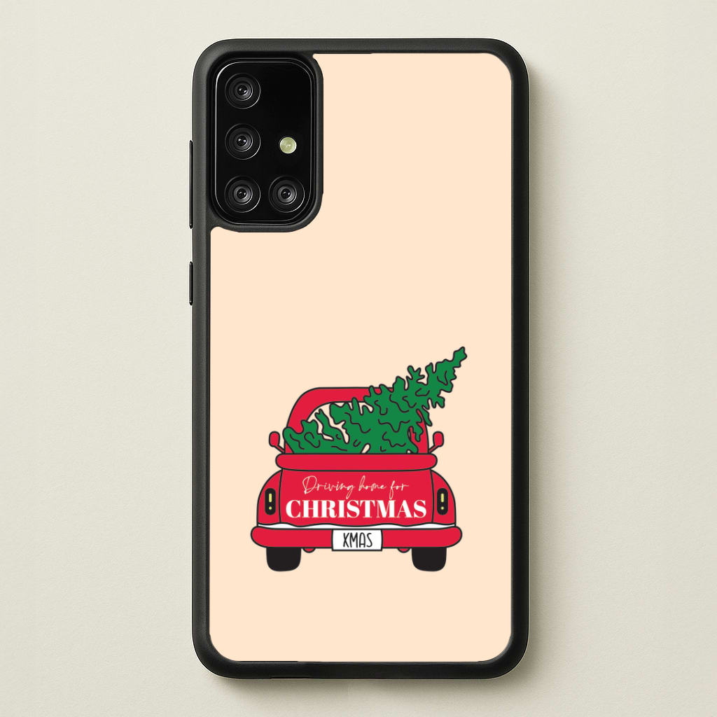 Driving Home For Christmas Truck Galaxy A71 Case