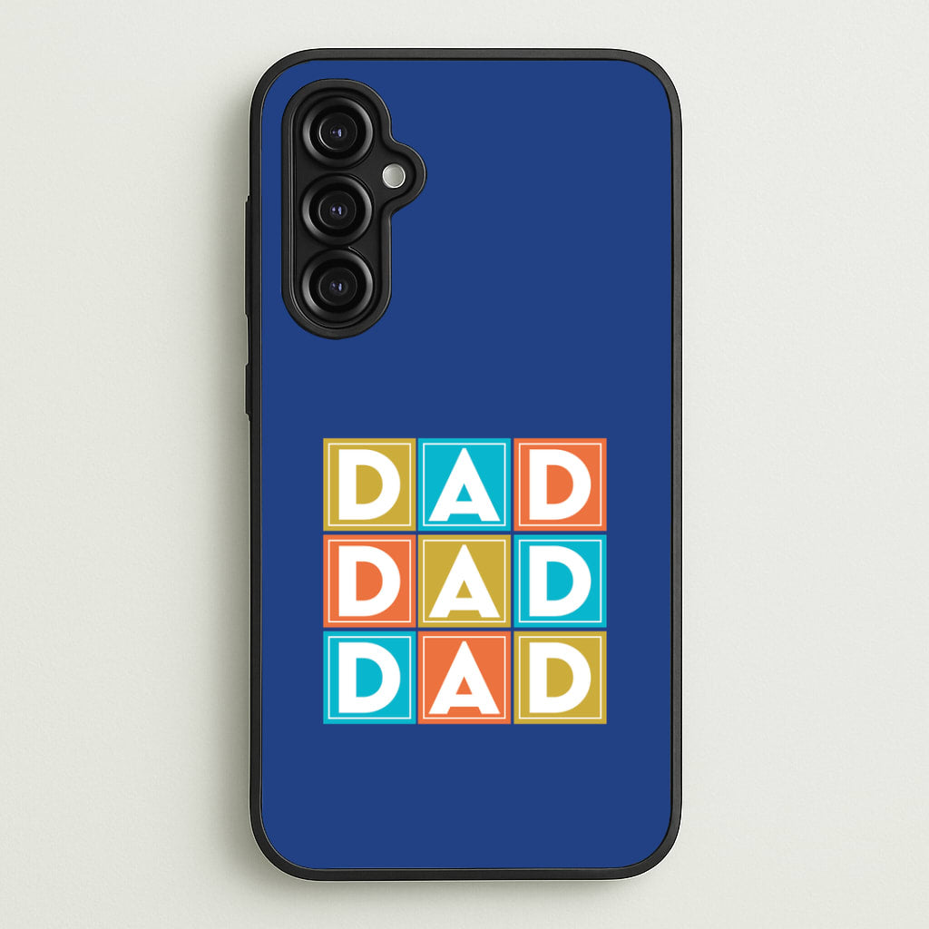 Dad Cubes Galaxy A14 Case