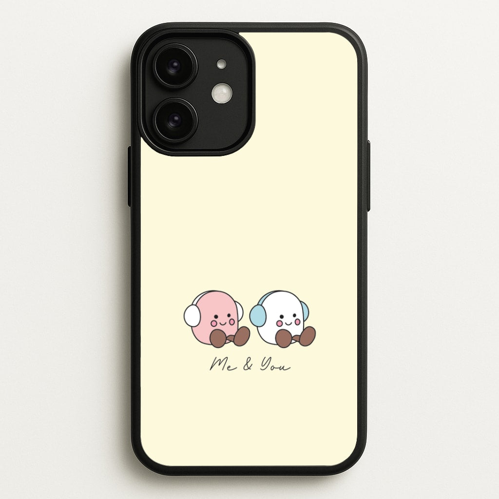 Cute Christmas Marshmellow Plushies iPhone 11 Case