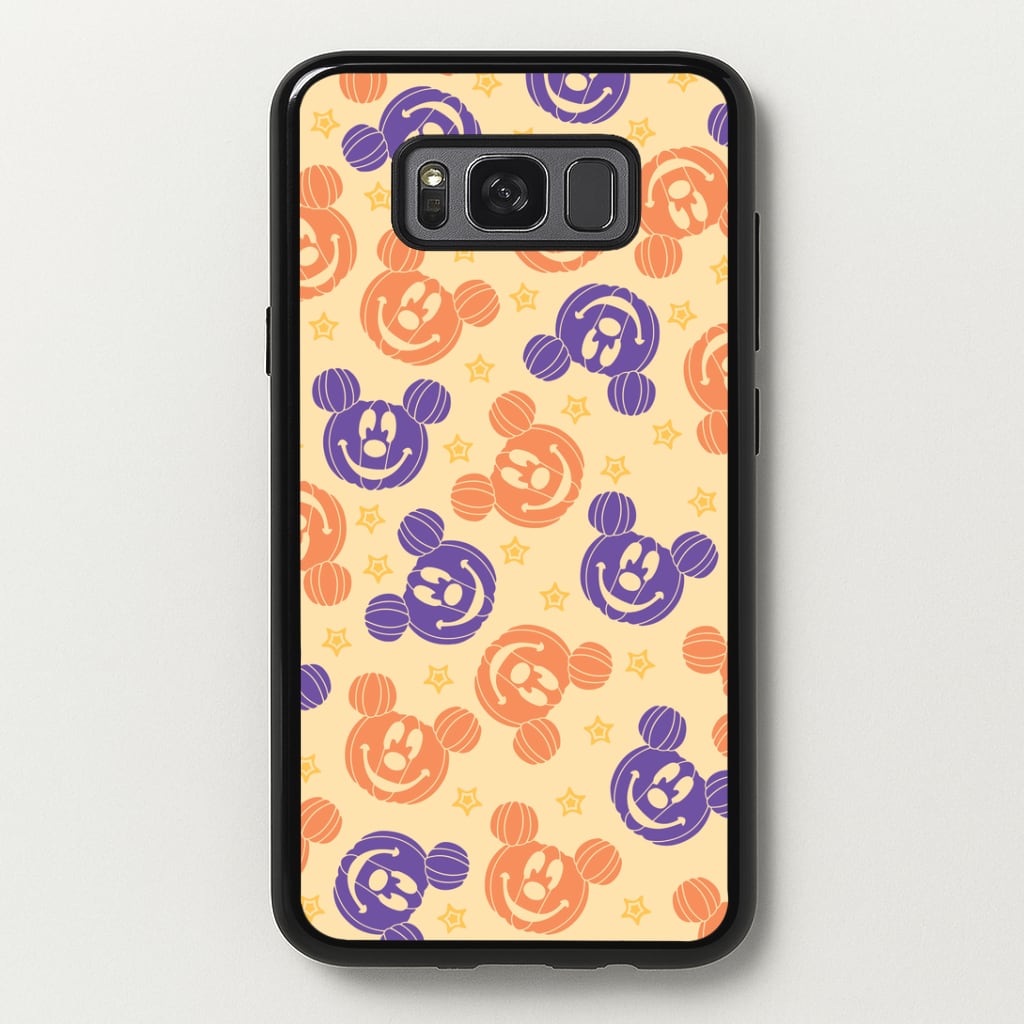 Pumkin Mouse And Stars Pattern Galaxy S8 Case