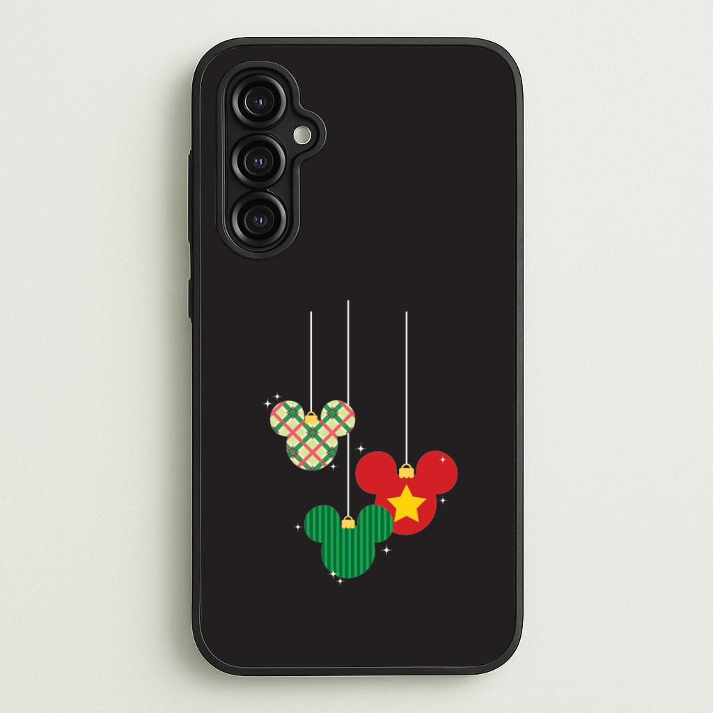 Cartoon Mouse Hanging Baubles Galaxy A14 Case