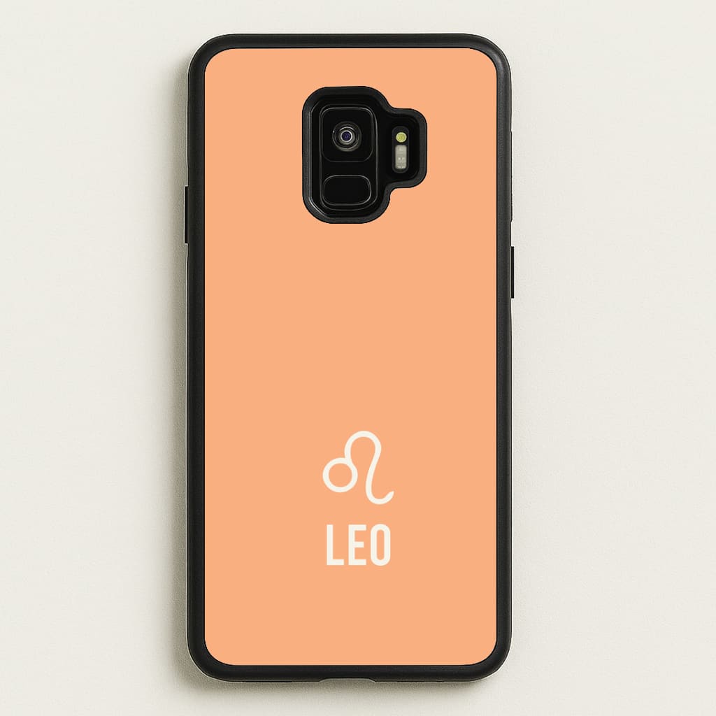 Leo Pastel Zodiac Galaxy S9 Case