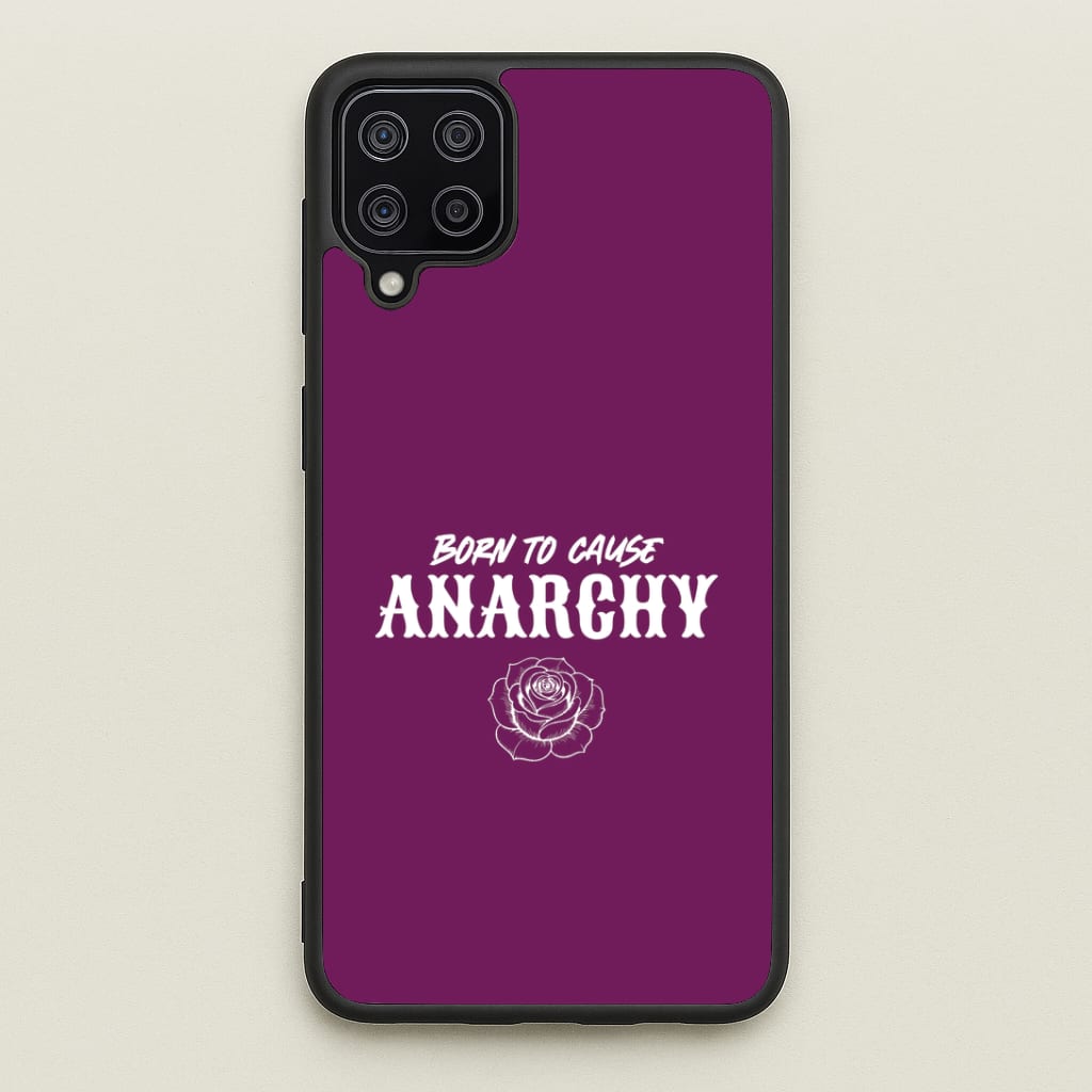 Born To Cause Anarchy Galaxy A12 Case