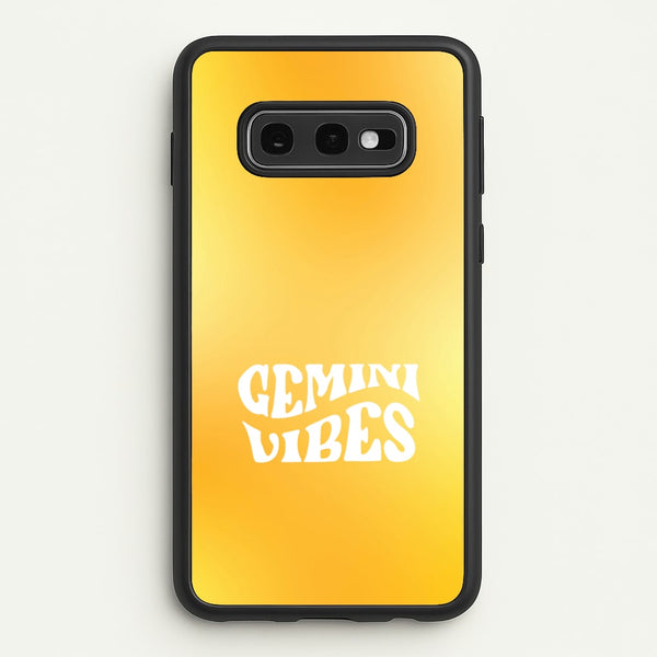 Gemini Vibes Gradient Zodiac Galaxy S10e Case