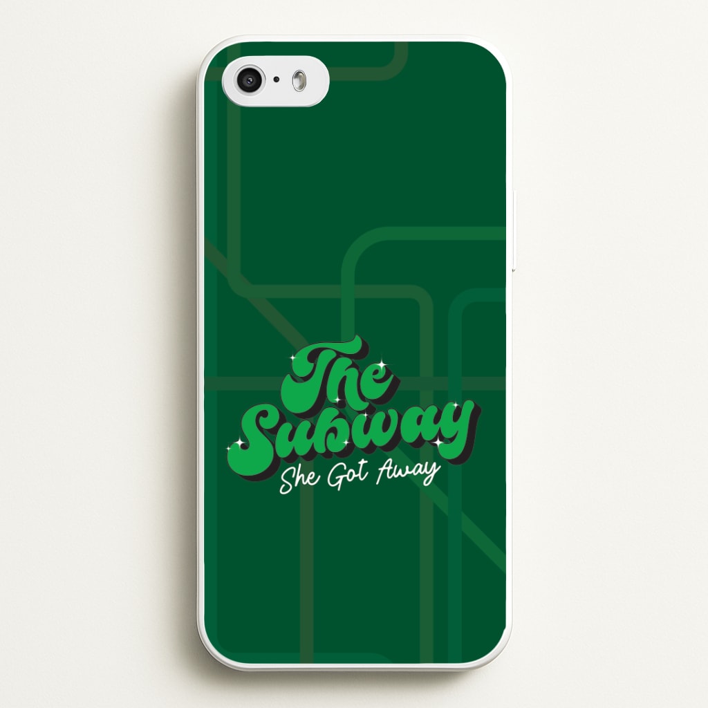 Subway Green iPhone 5 / 5s / SE 2016 Case