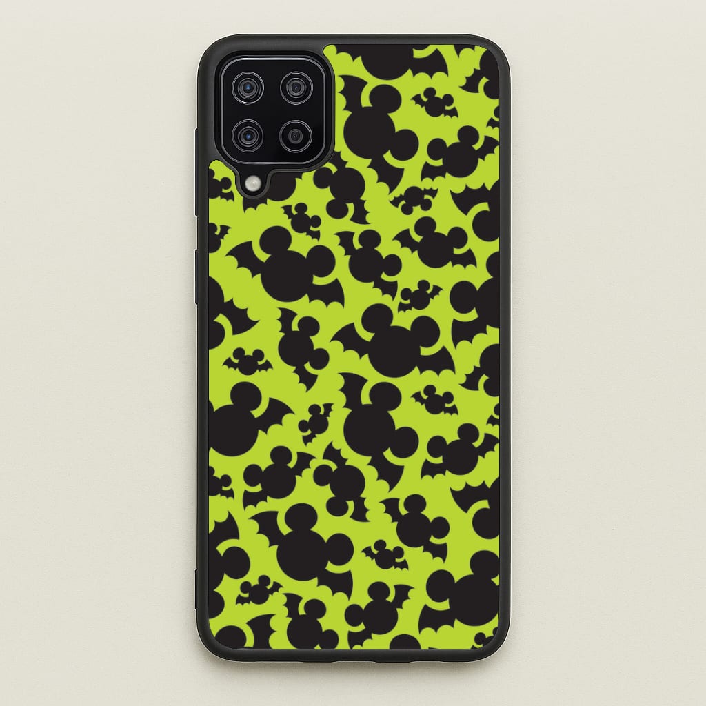 Mouse Bats Pattern Galaxy A12 Case