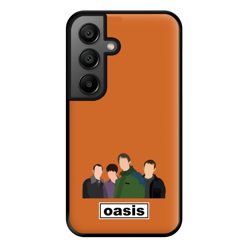 Rock Band Members Galaxy A35 Case