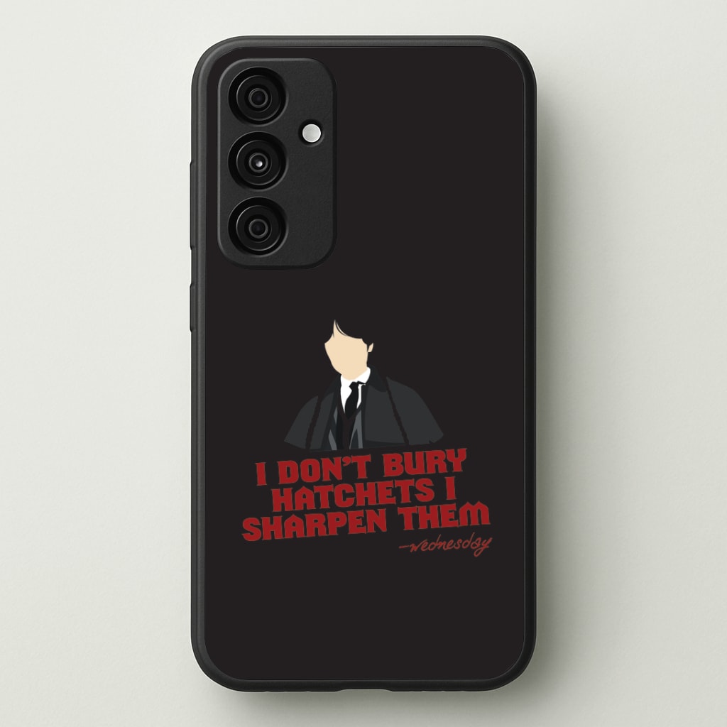 I Sharpen Them Galaxy A55 Case