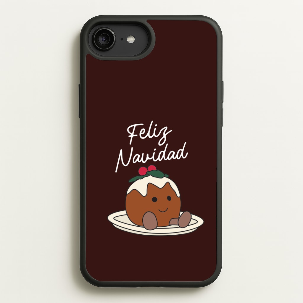 Christmas Pudding Plush iPhone 6 Plus / 7 Plus / 8 Plus Case