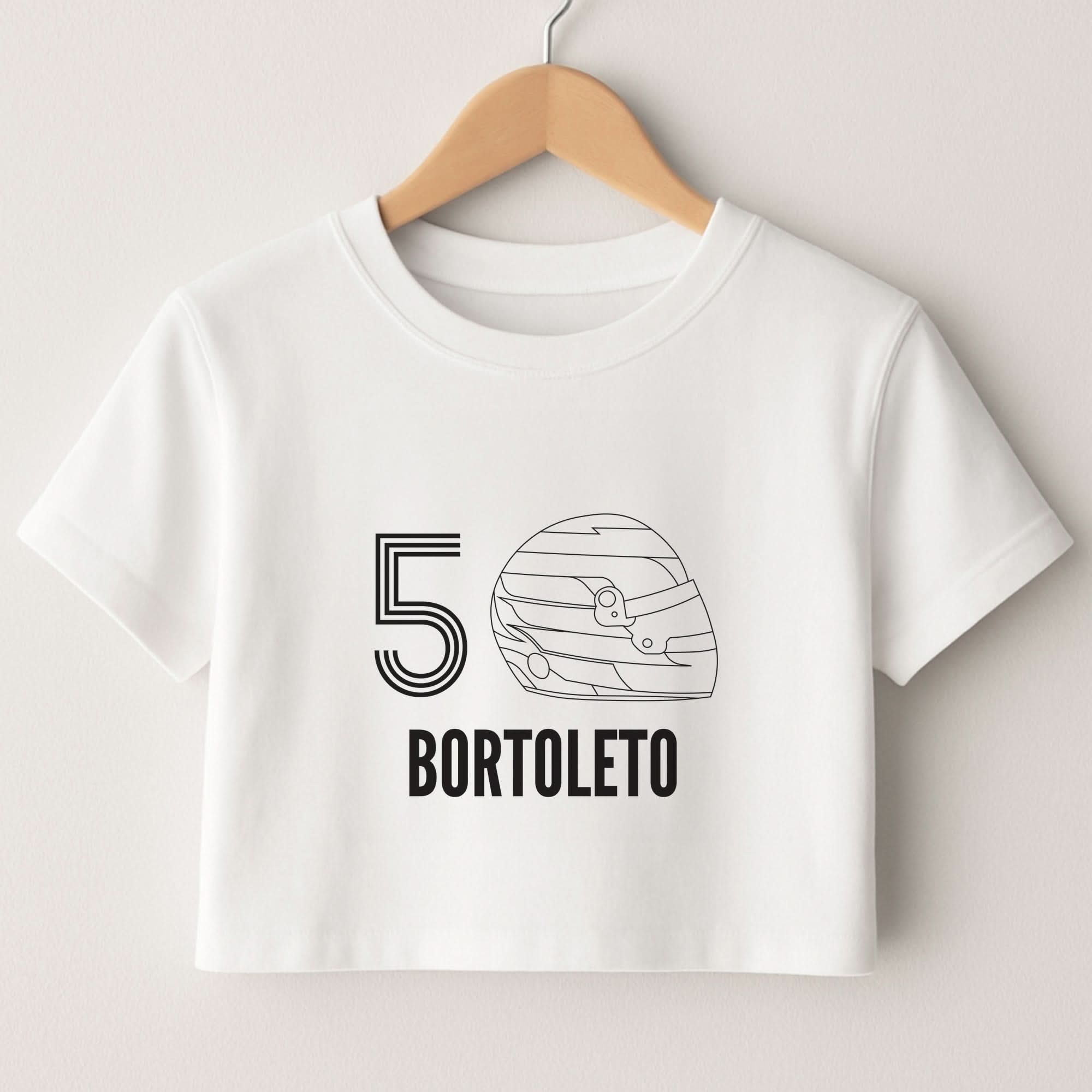 Bortoleto Helmet 2026 Crop Top
