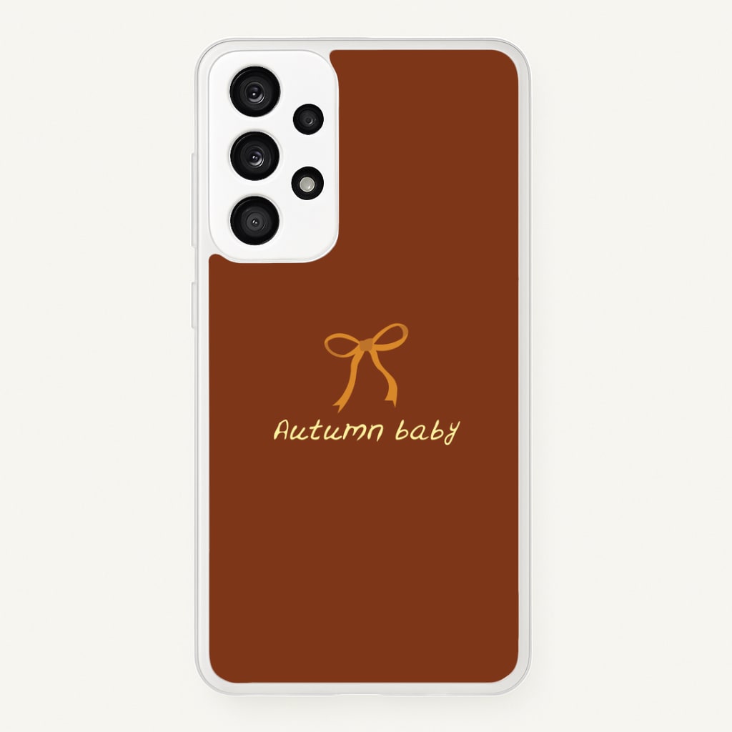 Autumn Baby Galaxy A33 Case