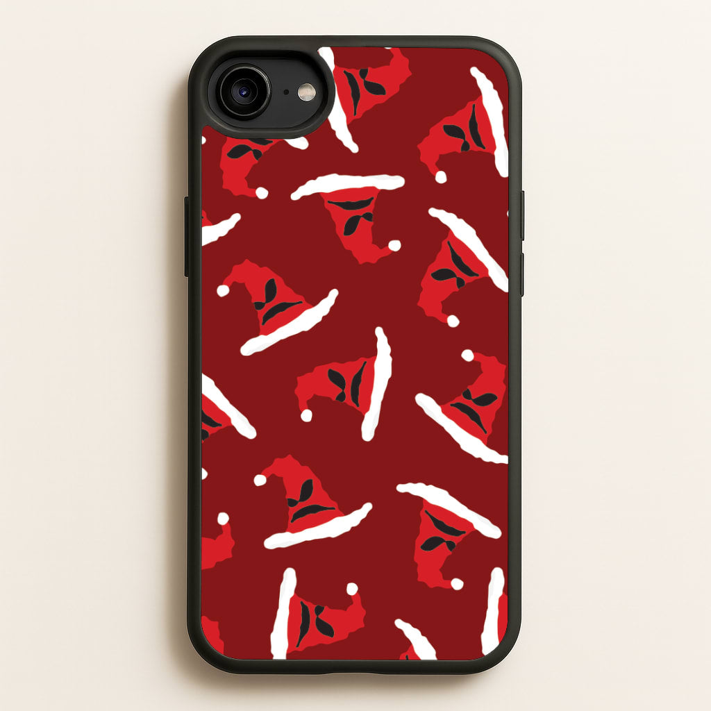 Sorting Christmas Hat Pattern iPhone 6 / 7 / 8 / SE Case