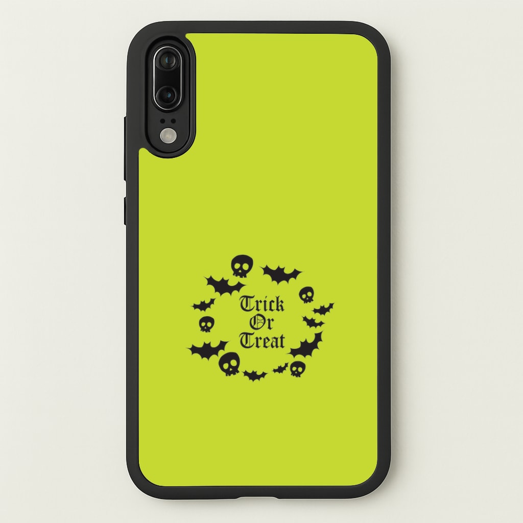 Trick Or Treat Wreath Huawei P20 Case