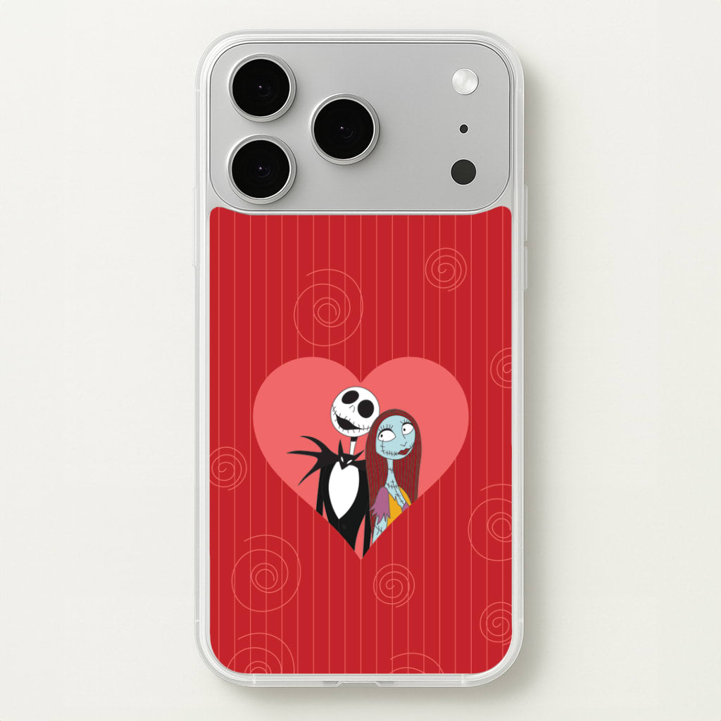 J And S Heart iPhone 17 Pro Case