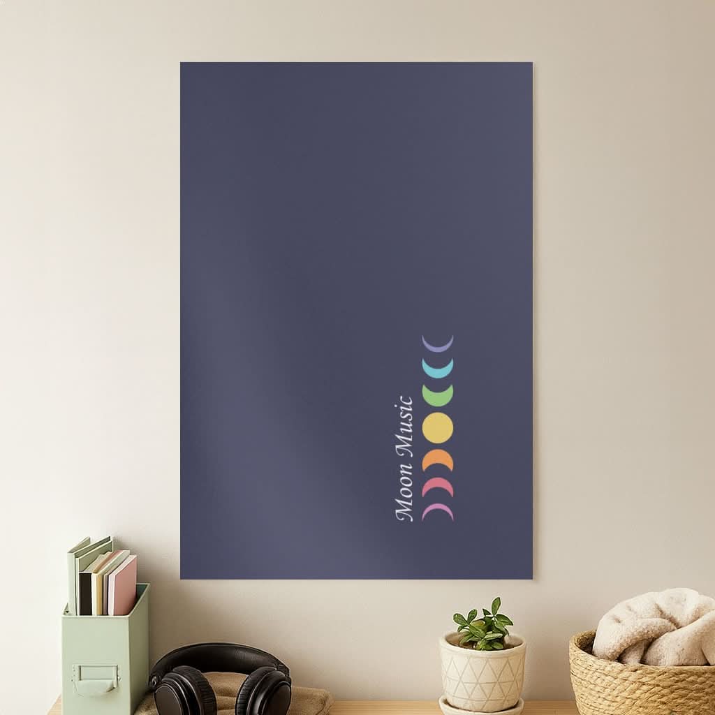 Moon Music Poster