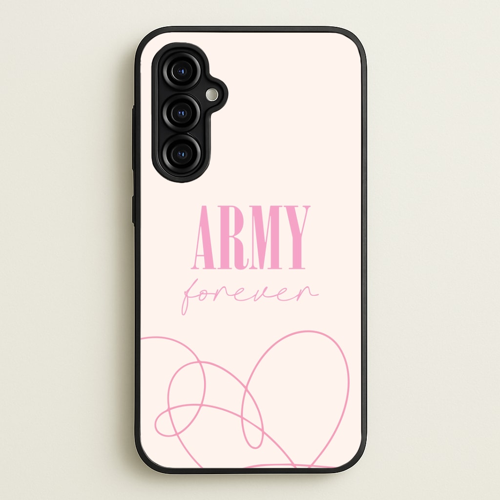 Army Forever Pink Galaxy A54 Case
