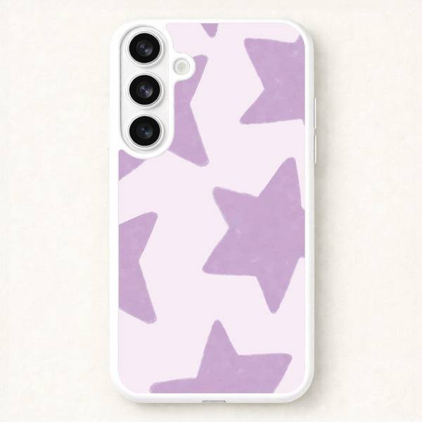Lilac Stars Galaxy S26 Plus Case